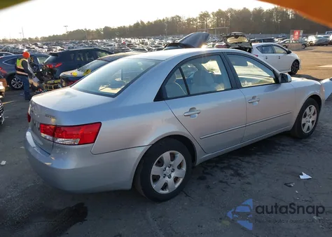 2007 Hyundai Sonata Gls z USA, uszkodzony, nr VIN 5NPET46C47H198469